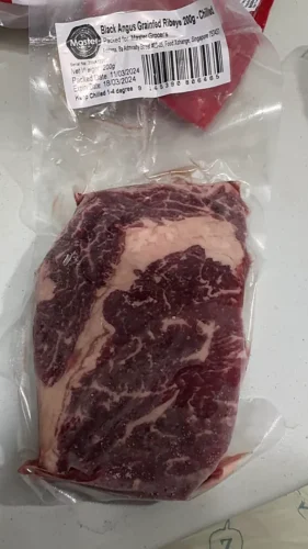 Master Grocer’s Australia Black Angus Grainfed Ribeye 3pcs - Chilled photo review