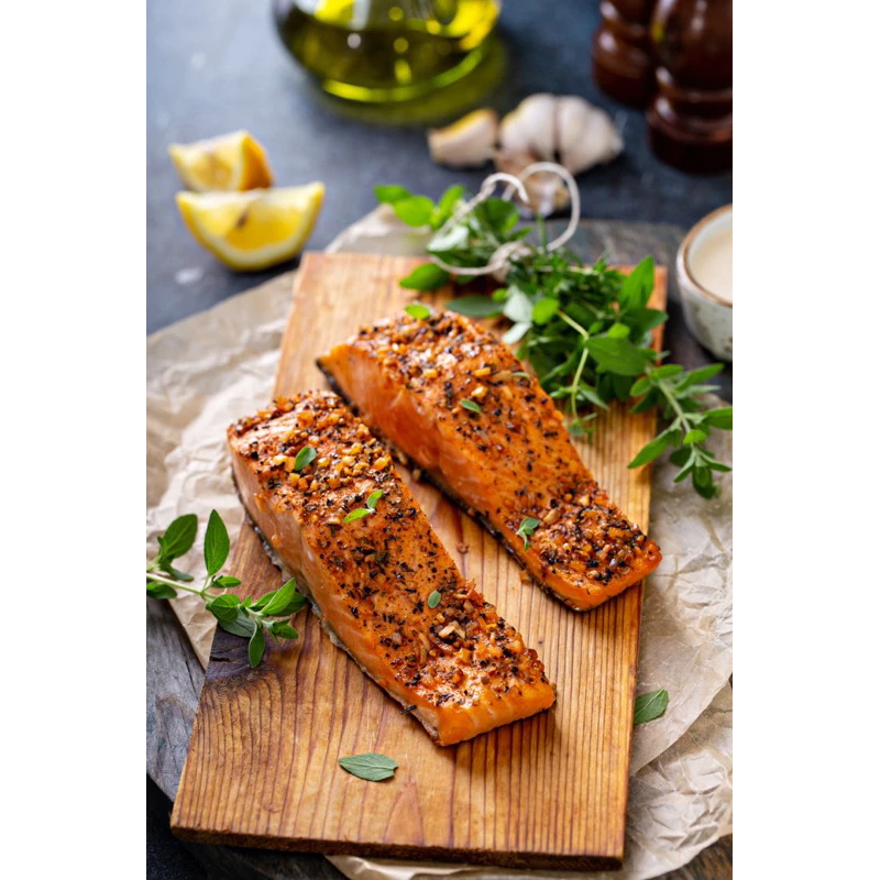 Premium Alantic Salmon IQF 3pcs 400g - Frozen - Image 2